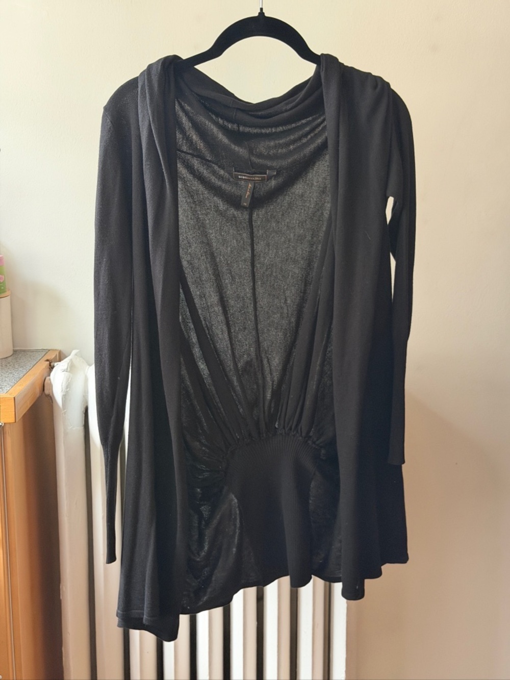 BCBGMaxazria Rouched Cardigan